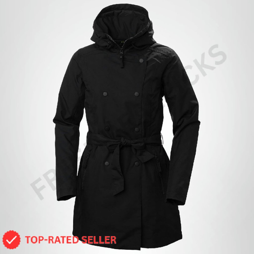 Insulated Waterproof Trench Coat Classic Chic Elegant Minimal Winter Wear